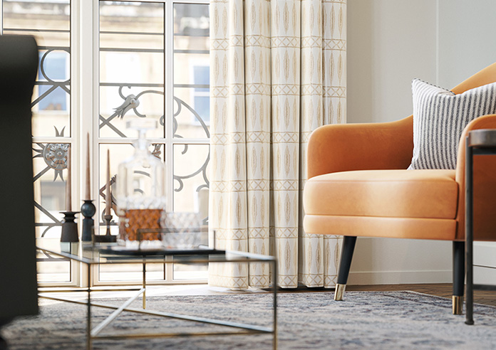 Nazca, Champagne - Made to Measure Curtains - Image 5